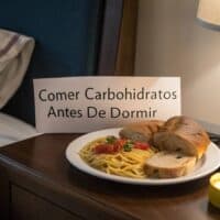 Comer carbohidratos antes de dormir