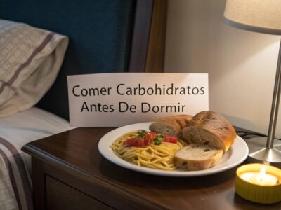 Comer carbohidratos antes de dormir