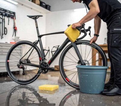 lavar bicicleta