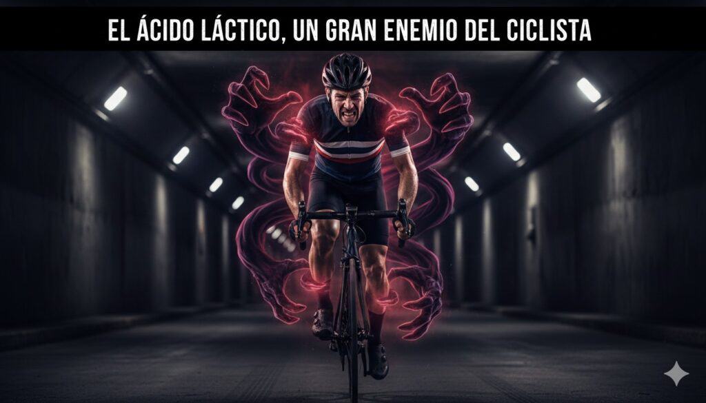 El ácido láctico, un gran enemigo del ciclista