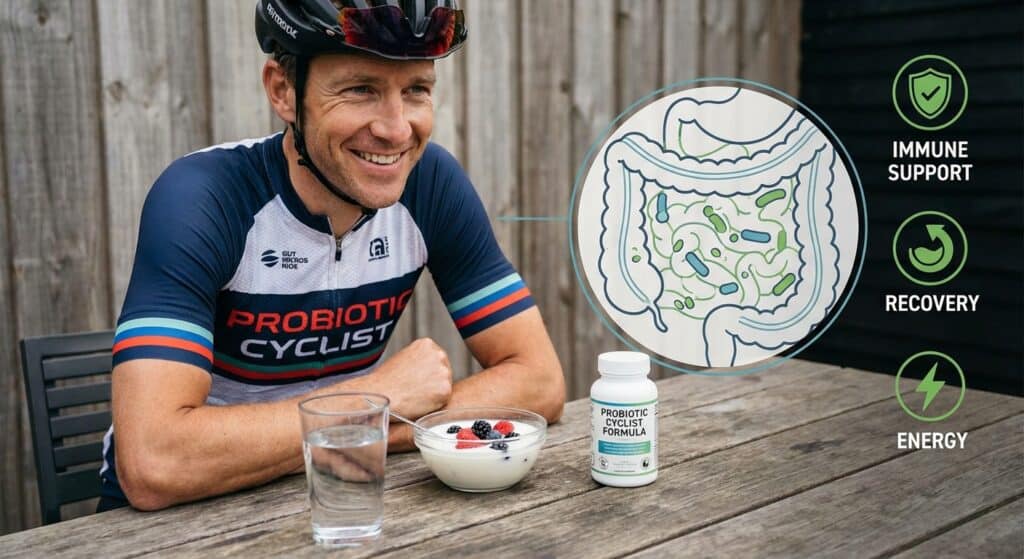 Los Probióticos y sus beneficios para la salud del ciclista