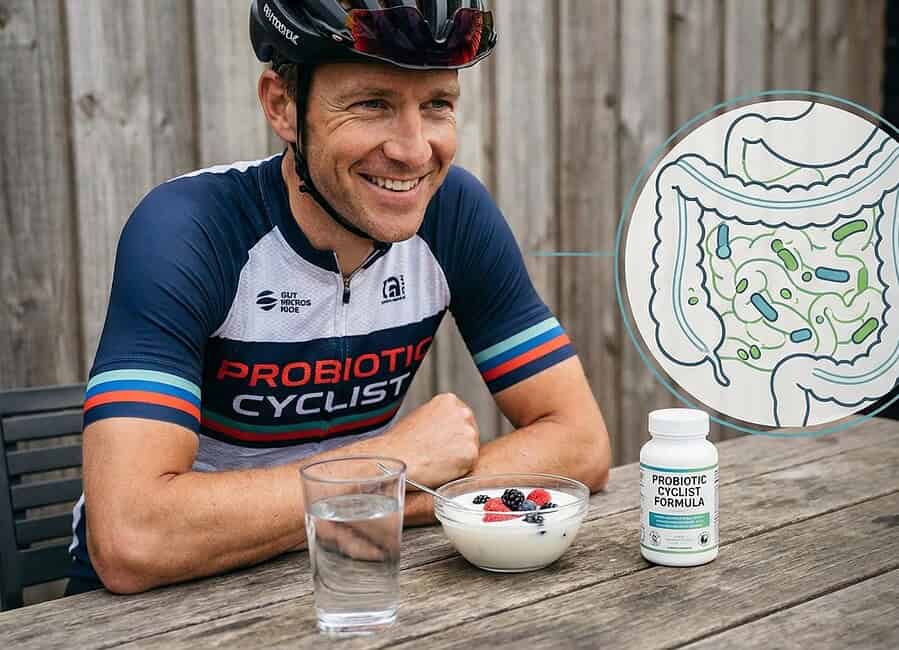 Los Probióticos y sus beneficios para la salud del ciclista