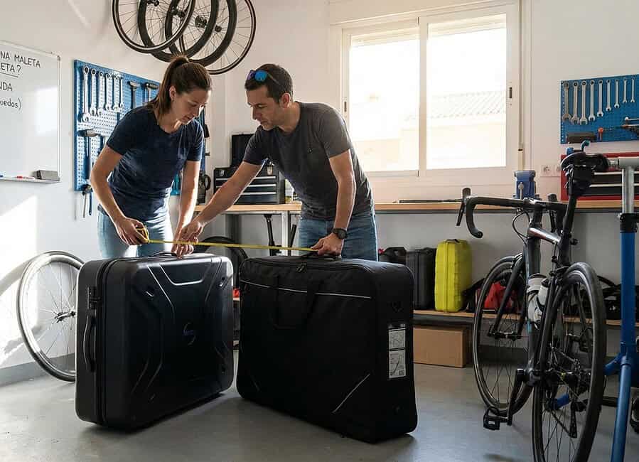 ¿Cómo escoger una maleta para bicicleta?