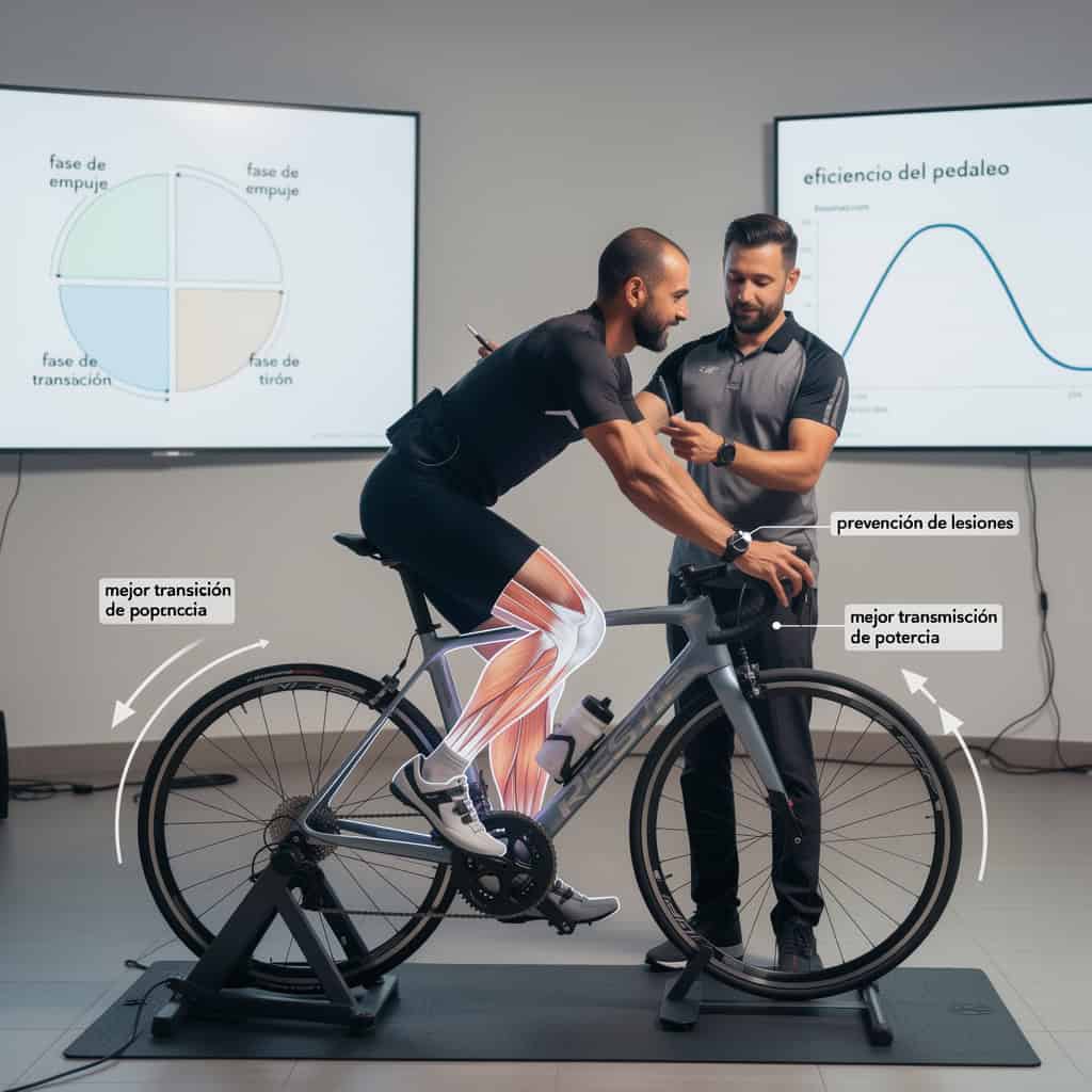 trabajar la técnica del pedaleo