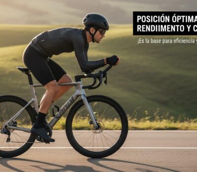 Posición encima de la bici porque es importante