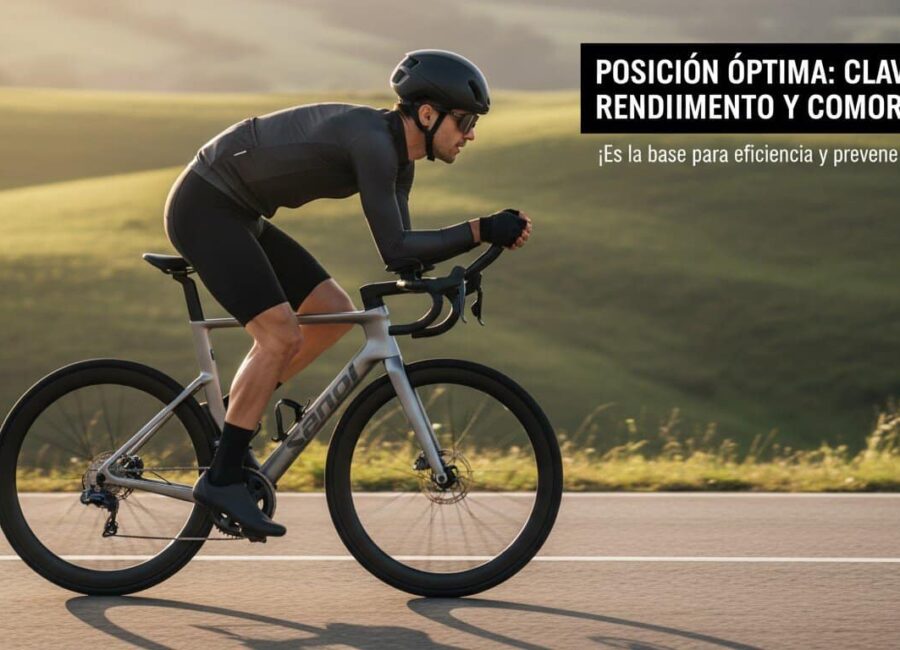 Posición encima de la bici porque es importante