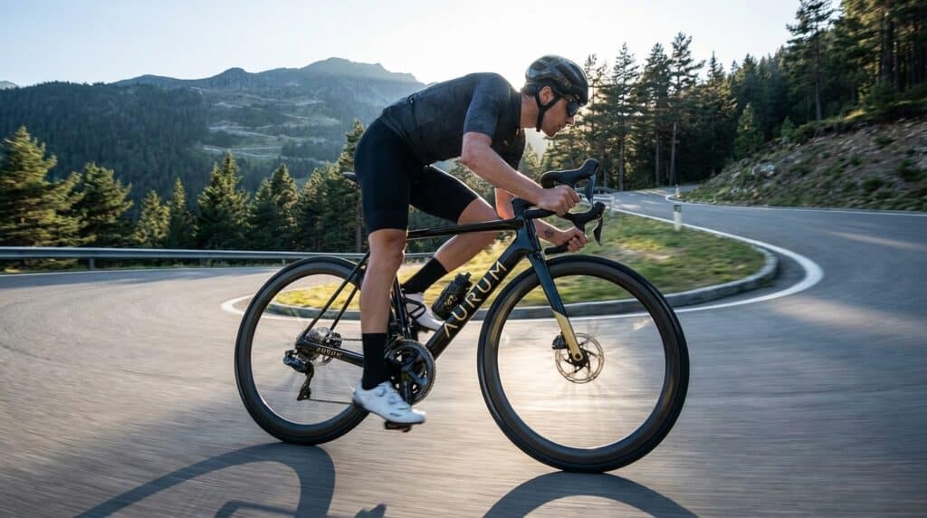 Mejora la técnica en las bajadas con la bici de carretera