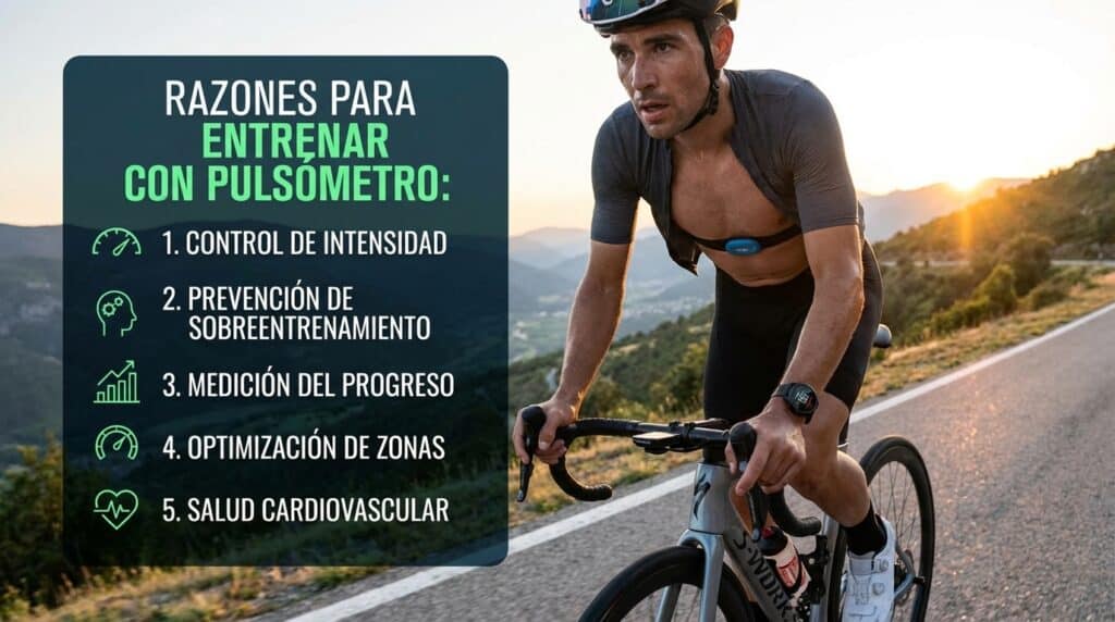 Razones por las que deberías entrenar con pulsómetro