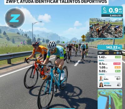 Cómo Zwift ayuda a identificar talentos deportivos