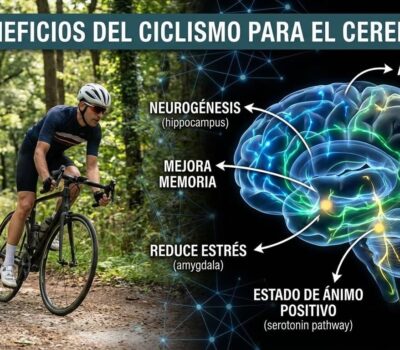 Beneficios del ciclismo para el cerebro
