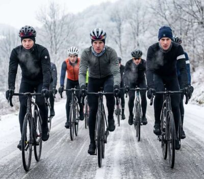 Los ciclistas adelgazan en invierno