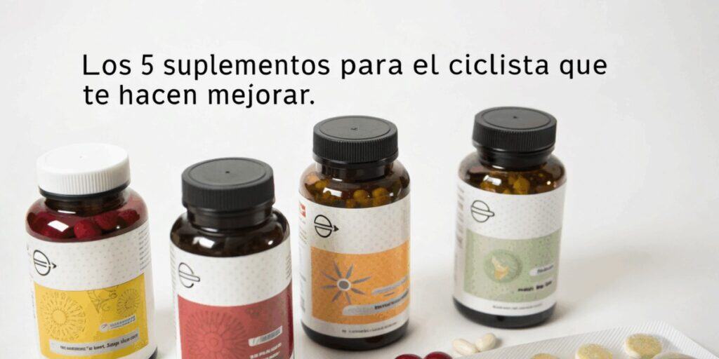 Los 5 suplementos para el ciclista que te hacen mejorar