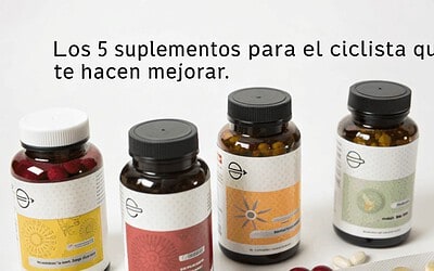 Los 5 suplementos para el ciclista que te hacen mejorar