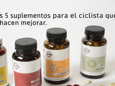 Los 5 suplementos para el ciclista que te hacen mejorar
