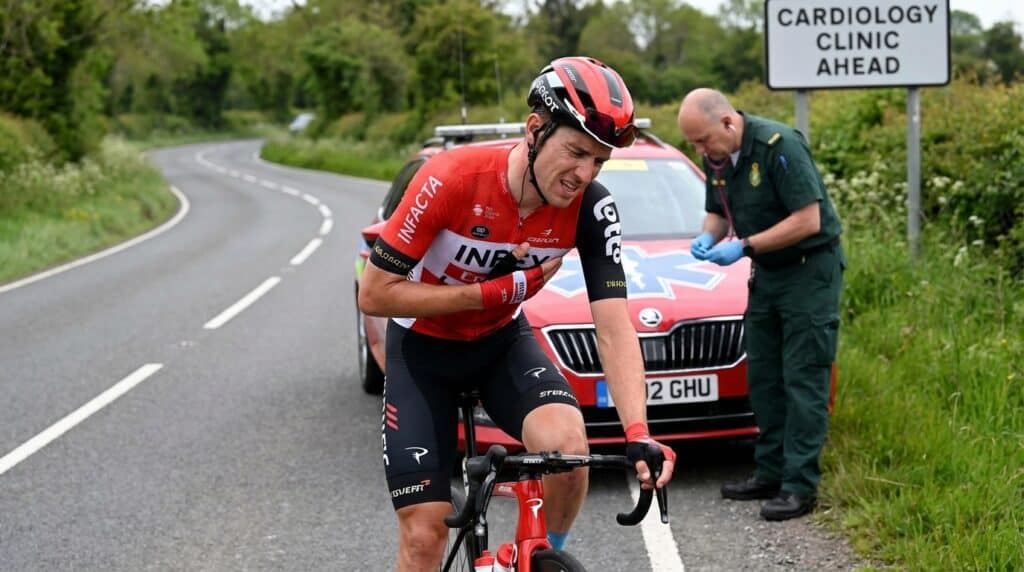 Los problemas cardíacos son un peligro en los ciclistas