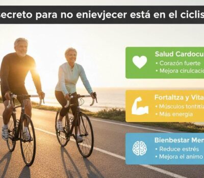 El secreto para no envejecer está en el ciclismo