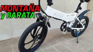 ado a20 considerada la mejor bicicleta electrica plegable