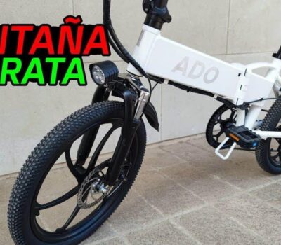 ado a20 considerada la mejor bicicleta electrica plegable