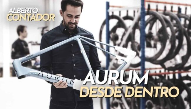 alberto contador nos ensena aurum desde dentro