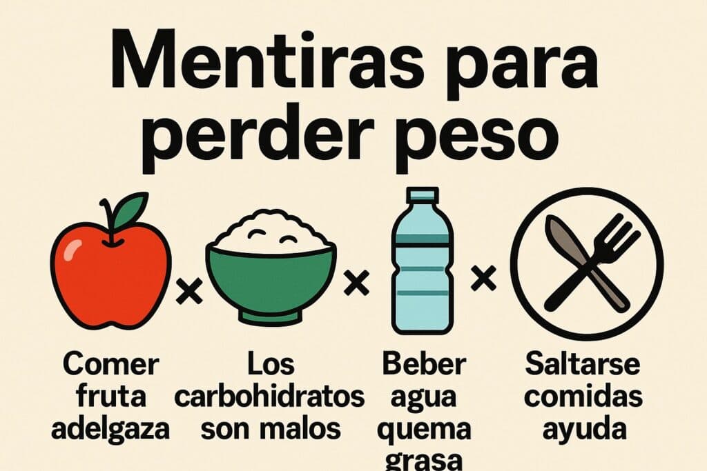 mentiras sobre la pérdida de peso