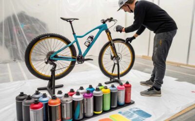 c mo pintar una bicicleta con un spray