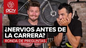la ansiedad y los nervios antes de una carrera de ciclismo