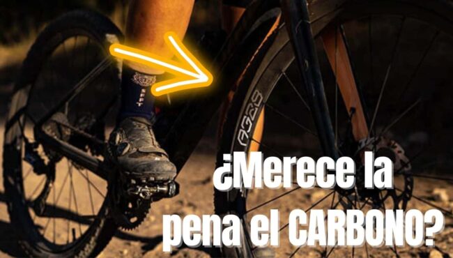 llantas de carbono vs llantas de aluminio en el ciclismo de montana
