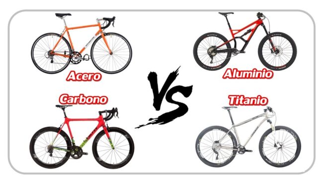 que elegir carbono titanio aluminio o acero