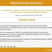 Siete principios deportivos en consideración para una buena planificación