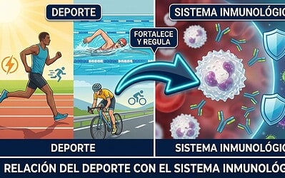 Relación del deporte con el sistema inmunológico