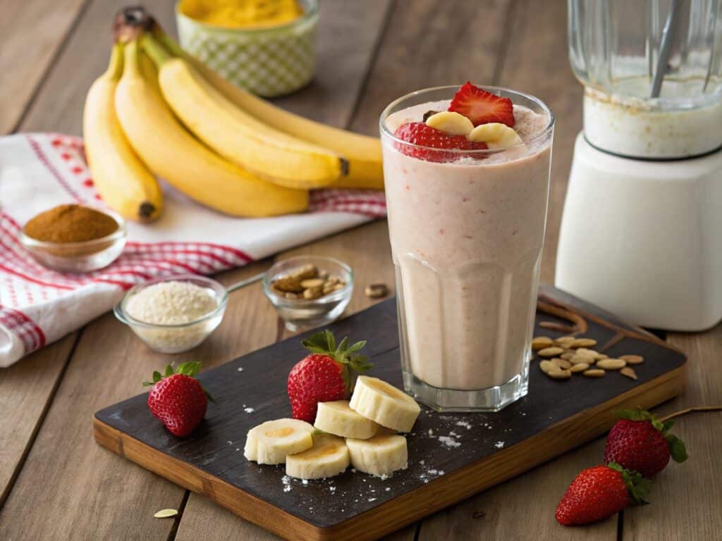 Batido de Proteínas Casero