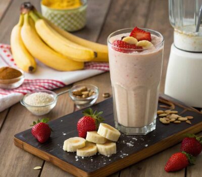 batido de proteina casero