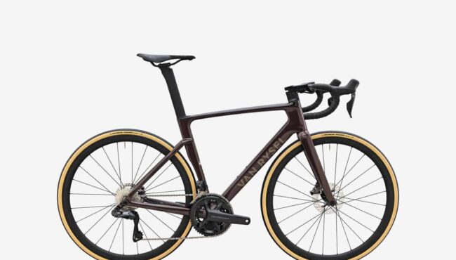 bicicleta carretera rcr pro shimano ultegra di2 castano caoba sensor potencia scaled