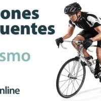¿Cual son las  lesiones que tienen con más frecuencia los ciclistas?