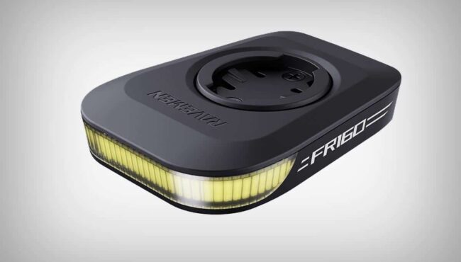 luz para bicicleta diurna ravemen fr160 compatible con garmin