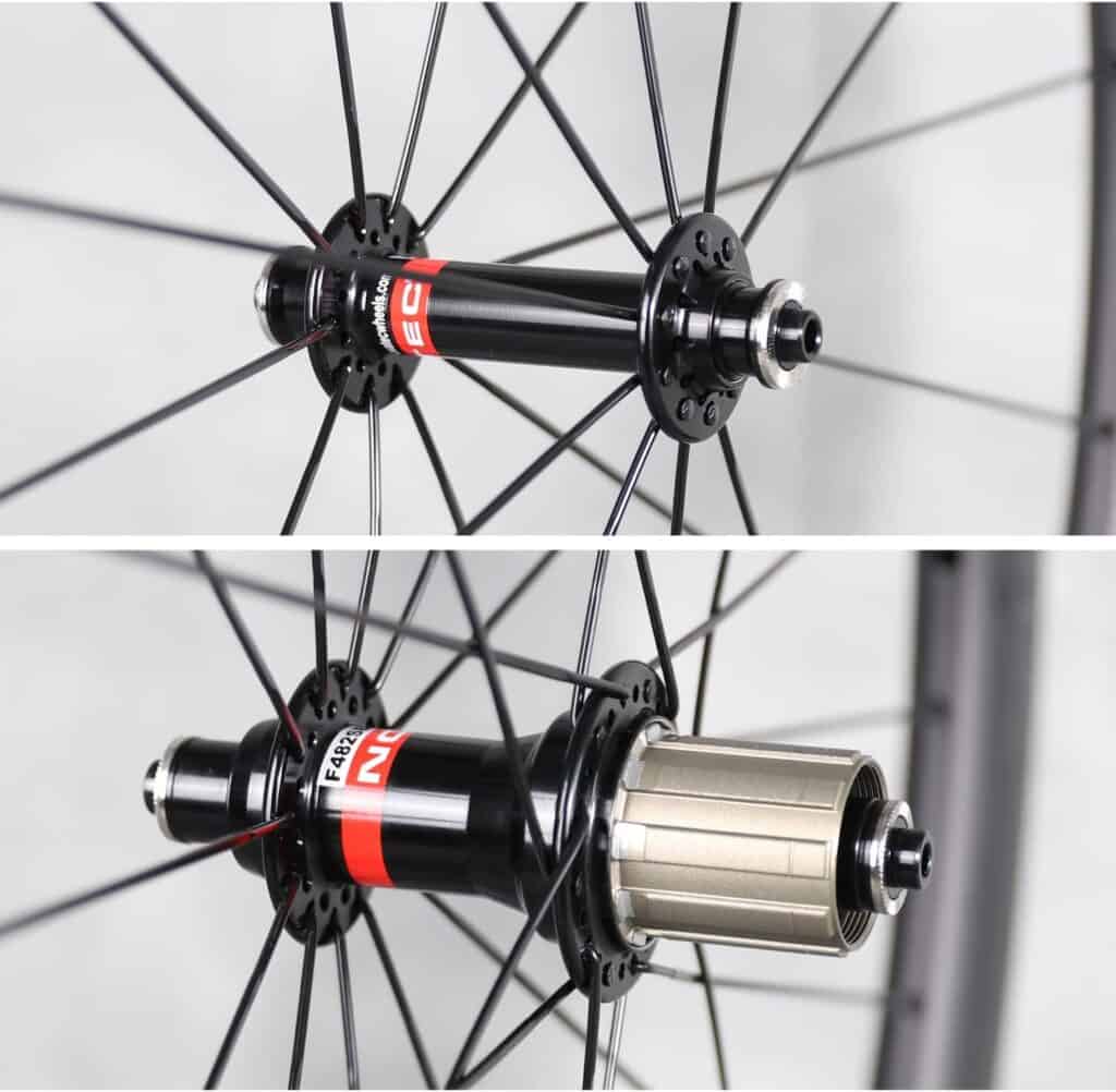 Las partes y tipos de ruedas de una bicicleta