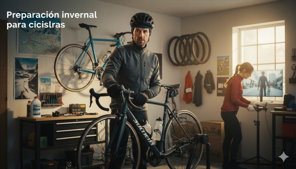 Preparación invernal para ciclistas