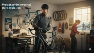 Preparación invernal para ciclistas