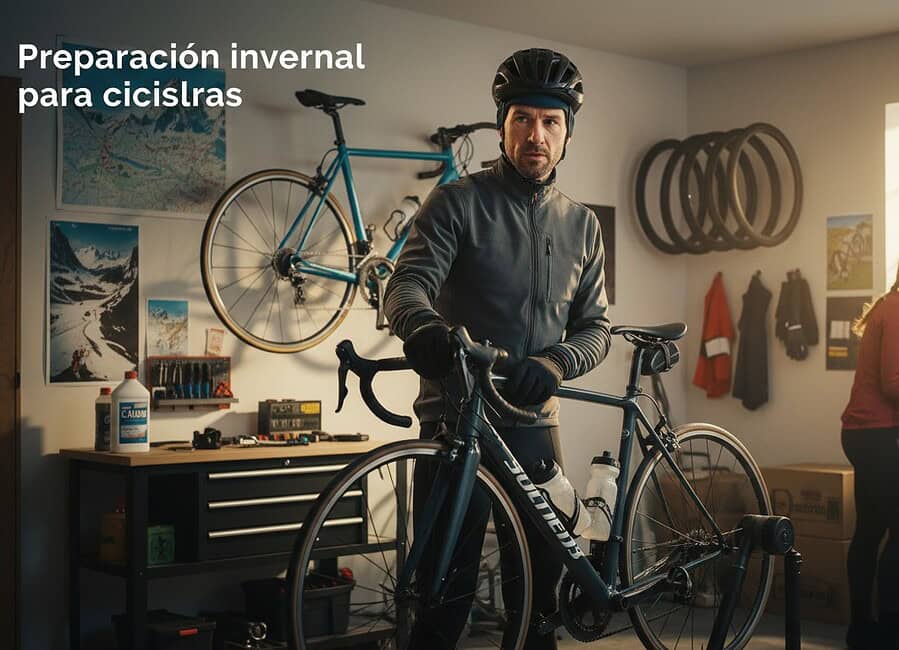 Preparación invernal para ciclistas