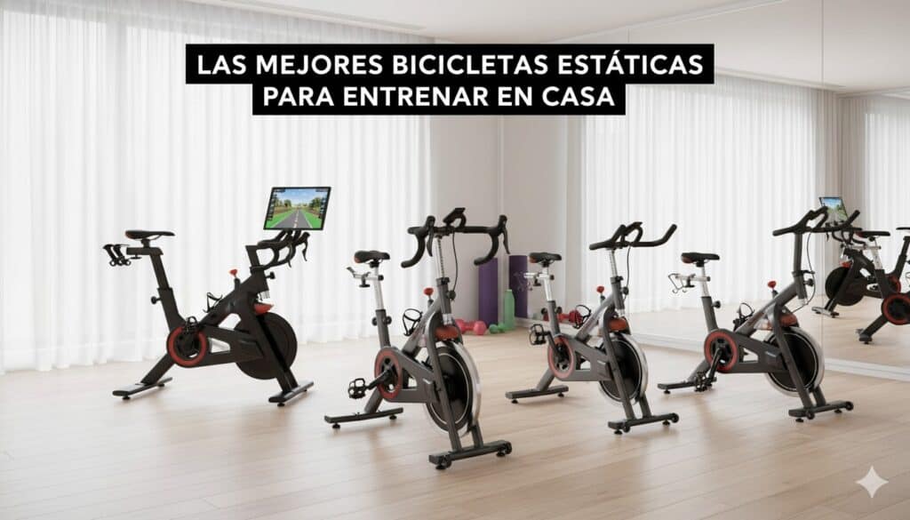 Las mejores bicicletas estáticas para entrenar en casa