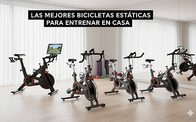 Las mejores bicicletas estáticas para entrenar en casa