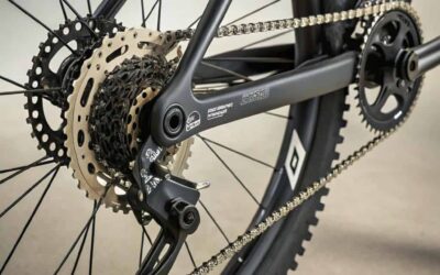 cambio trasero bicicleta monta a