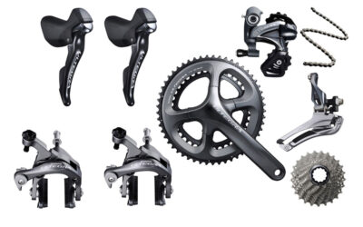 gamas de transmision shimano en ciclismo de carretera