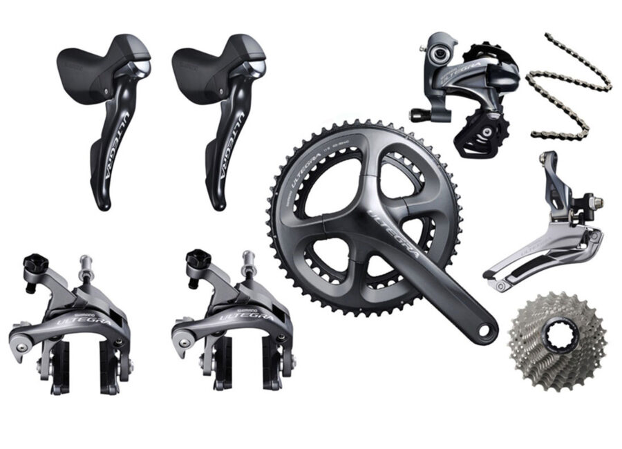 gamas de transmision shimano en ciclismo de carretera