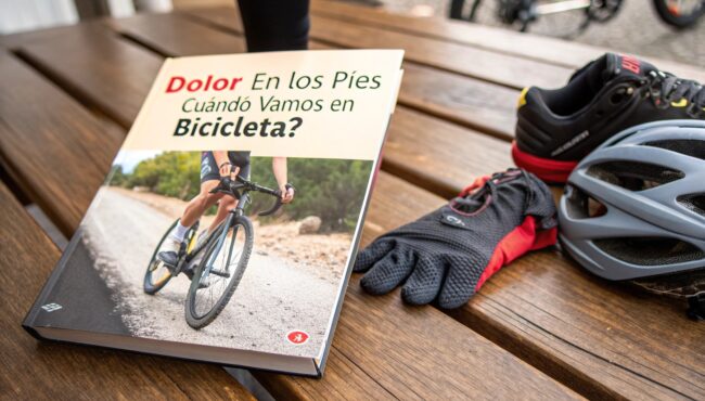 Dolor en los pies cuando vamos en bicicleta