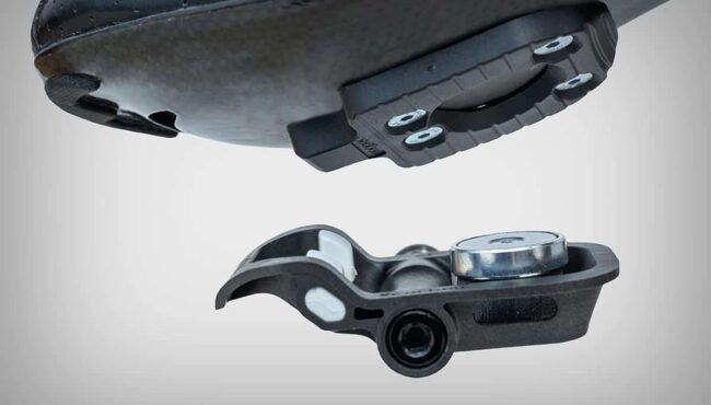 los pedales magneticos road2 de magped ultraligeros y eficientes para la carretera