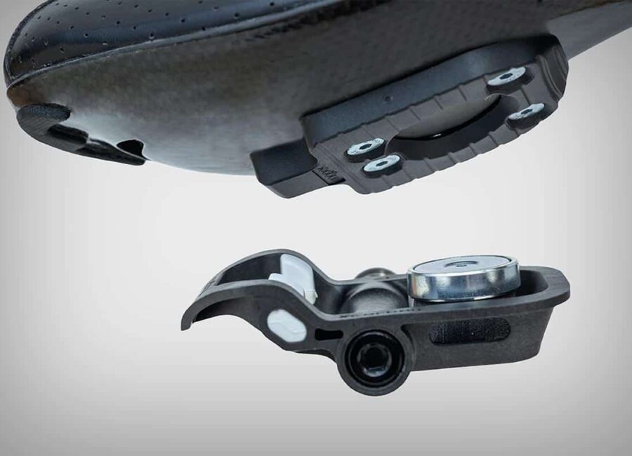 los pedales magneticos road2 de magped ultraligeros y eficientes para la carretera