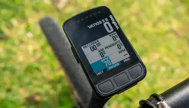 wahoo elemnt nueva actualizacion con una pantalla de inicio lista para usar