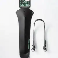 Ass Savers Win Wing 2: El mejor guardabarros de bicicleta de grava, más negro y con correa