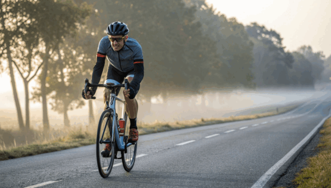 El entrenamiento para un ciclista Master 40